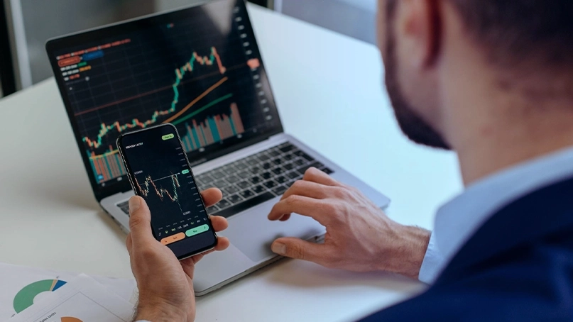 Panel de control de trading de Haltrovex